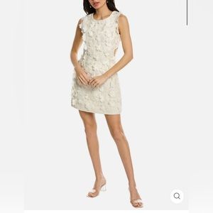 SISTER JANE  Sea Flower Tweed Mini Dress